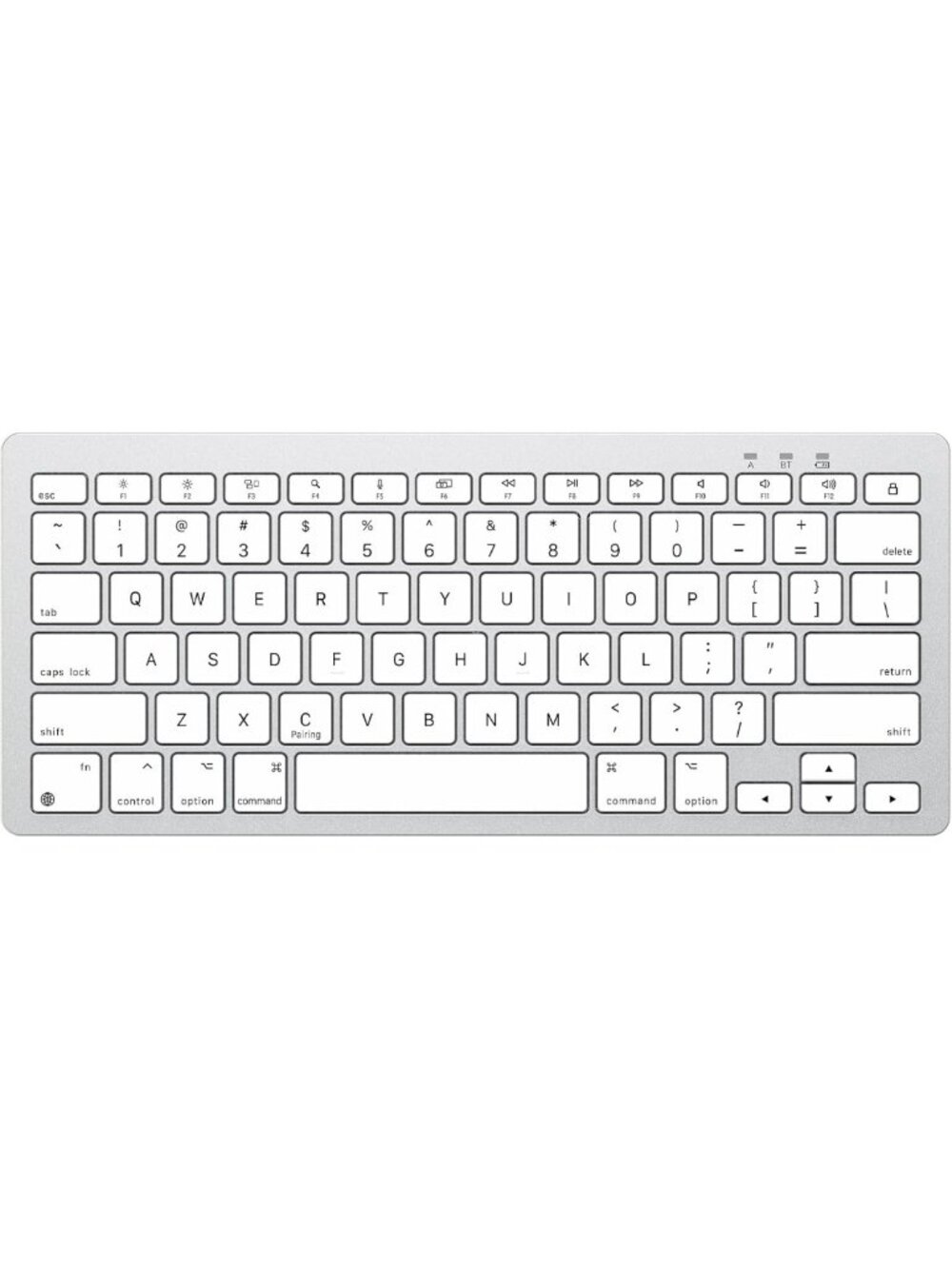Wireless Bluetooth Keyboard for Mac, USB-C Rechargeable, Slim Design, Portable